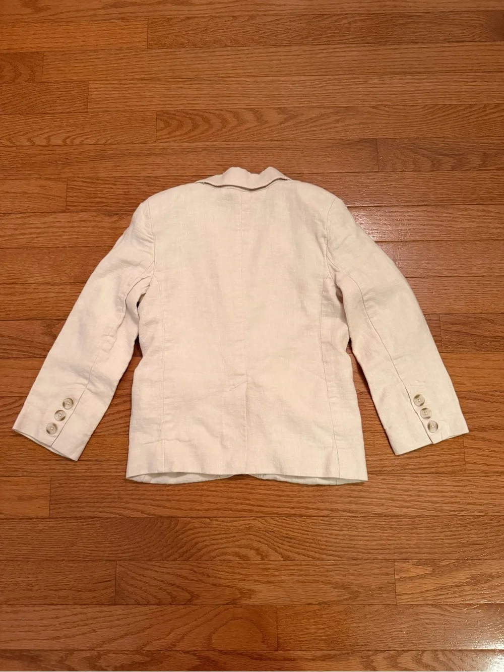 Special Occasion By Gymboree Boys Tan Linen Blend Blazer